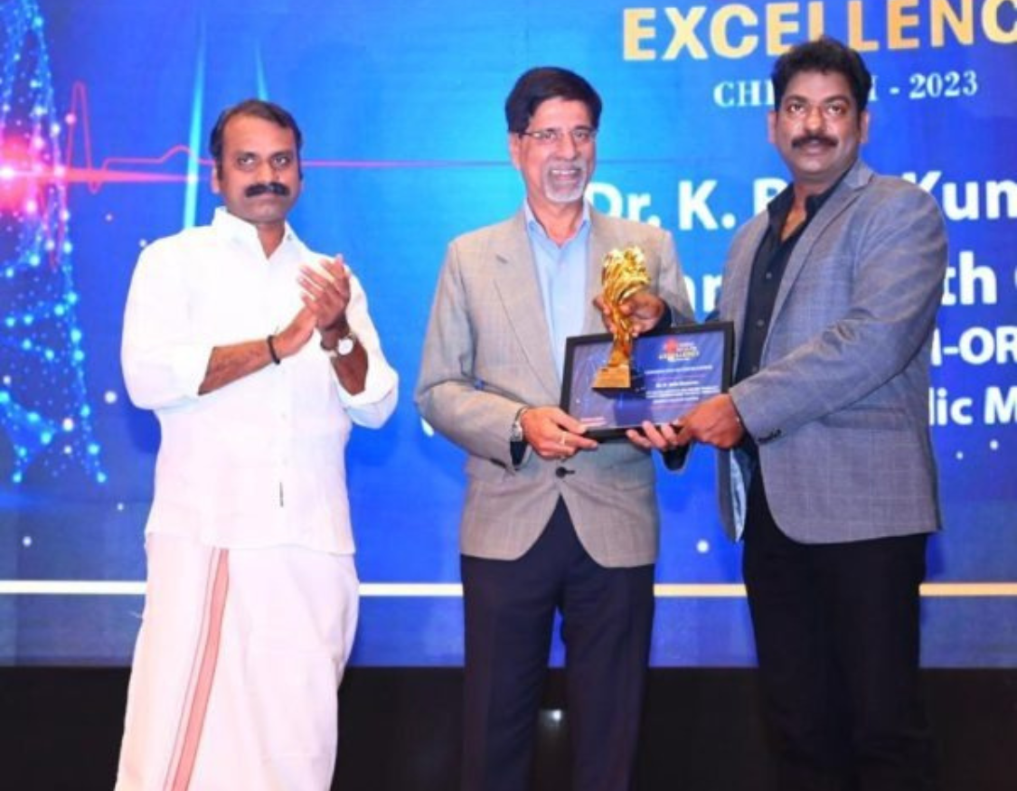 Medical recognition award ceremony